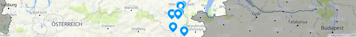 Map view for Pharmacies emergency services nearby Wiesmath (Wiener Neustadt (Land), Niederösterreich)